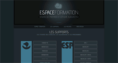 Desktop Screenshot of espaceformation-tv.fr